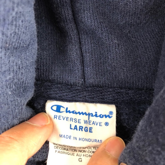 Vintage Champion Reverse Weave Hoodie - Picture 9 of 9